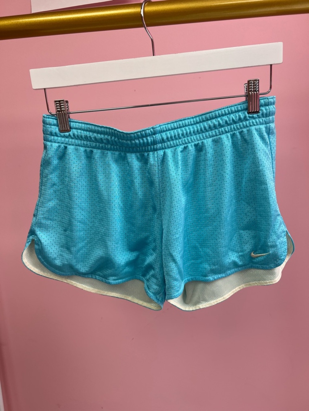 Nike Women’s Aqua Blue Athletic Shorts